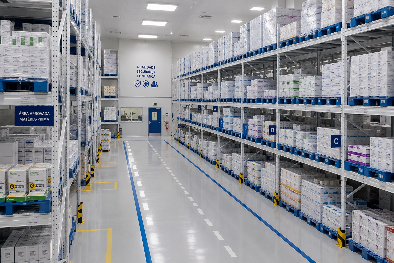 Depósitos Indústria Farmacêutica
