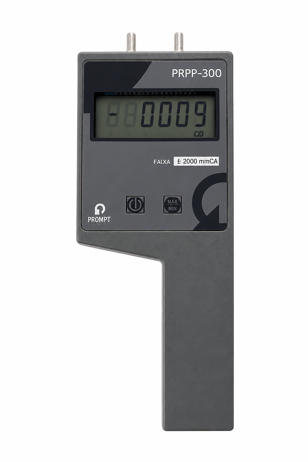 Manômetro Digital Portátil de Pressão Diferencial - Prompt PRPP-300