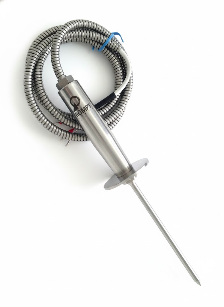 Sensor de Temperatura Tipo Espeto Total Inox (-50°C a +200°C)